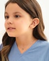 Piercing Infantil Liso Ródio Branco