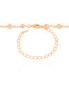 Choker Pontos de Luz Cristal 7 mm Banhado a Ouro 18K