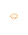 Piercing Elos Ovais Banhado a Ouro 18K