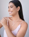 Brinco Argola Quadrada Lisa 1.7 cm Banhado a Ouro 18K