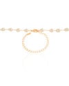 Choker Pérolas Barrocas 6 mm Banhado a Ouro 18K - 31 cm