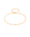 Pulseira Canutilhos 1.0 mm Banhado a Ouro 18K