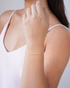 Pulseira Canutilhos 1.0 mm Banhado a Ouro 18K