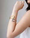 Bracelete Gota Vazada Mix de Banhos