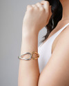 Bracelete Vazado Mix de Banhos