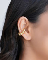 Piercing Bolas Lisas ABS Banhado a Ouro 18K