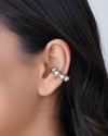 Piercing Bolas Lisas ABS Ródio Branco