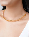 Aro Flexível Mola Banhado a Ouro 18K