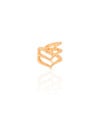 Piercing Filetes Lisos 1.4 cm Banhado a Ouro 18K
