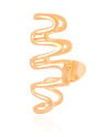 Presilha Ondas Banho Dourado