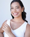 Anel Cravejado Cristal Tamanho 23 Banhado Ouro 18K