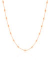 Choker Gomos 3 mm Banhado a Ouro 18K