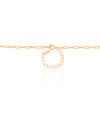 Gargantilha Elos 3 mm Banhado a Ouro 18K - 45 cm