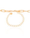 Choker Elos 5 mm Banhado a Ouro 18K