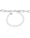Choker Elos 5 mm Ródio Branco