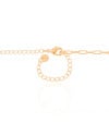 Choker Elos Ovais 4 mm Banhado a Ouro 18K