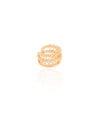 Piercing Bolinhas Pontos de Luz Cristal Banhado a Ouro 18K