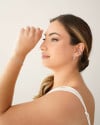 Piercing Bolinhas Pontos de Luz Cristal Ródio Branco