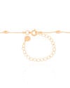 Gargantilha Longa Gomos Ovais 3 mm Banhado a Ouro 18K - 70 cm