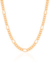 Choker Elos Detalhados Banhado a Ouro 18K