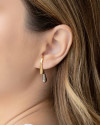 Ear Jacket Gotas Mix de Banhos 3.5 cm Banhado a Ouro 18K