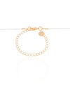Choker Nylon Letra K Banhado a Ouro 18K
