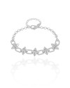 Pulseira Elos Spike Ródio Branco