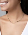 Choker Miçangas Coloridas Banhado a Ouro 18K