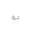 Piercing Gota Texturizada Ródio Branco