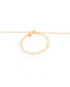 Choker Elos Trevos Madrepérola Banhado a Ouro 18K