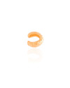 Piercing Orgânico Texturizado Banhado a Ouro 18K
