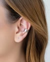 Piercing Liso Ródio Branco