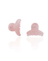 Dupla de Presilhas Meia Lua Rosa