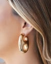 Conjunto Elos Lacre Banho Dourado