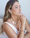 Conjunto Orgânico Banho Dourado