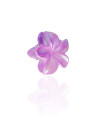 Presilha Flor Degradê Lilás Brilhante Tamanho P