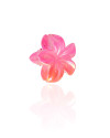 Presilha Flor Degradê Rosa Brilhante Tamanho P