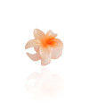 Presilha Flor Tropical Laranja Tamanho P