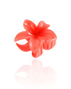 Presilha Flor Tropical Salmão Tamanho G