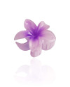 Presilha Flor Tropical Lilás Tamanho G