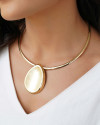 Conjunto Gota Fosca Banho Dourado