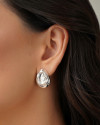 Ear Jacket Orgânico Banho Branco