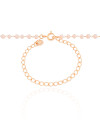 Choker Bolinhas Pêssego 3 mm Banhado a Ouro 18K