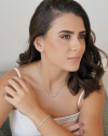 Anel Cravejado Cristal Tamanho 18 Ródio Branco