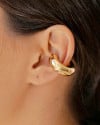 Piercing Tubo Liso Banhado a Ouro 18K