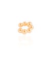 Piercing Bolas Lisas ABS Banhado a Ouro 18K