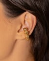 Piercing Bolas Lisas ABS Banhado a Ouro 18K