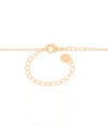Choker Elos Gomos Lisos 4 mm Banhado a Ouro 18K