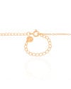 Choker Elos Estrela Cristal 6 mm Banhado a Ouro 18K