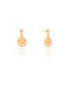 Brinco Infantil Sorriso 2.0 cm Banhado a Ouro 18K
